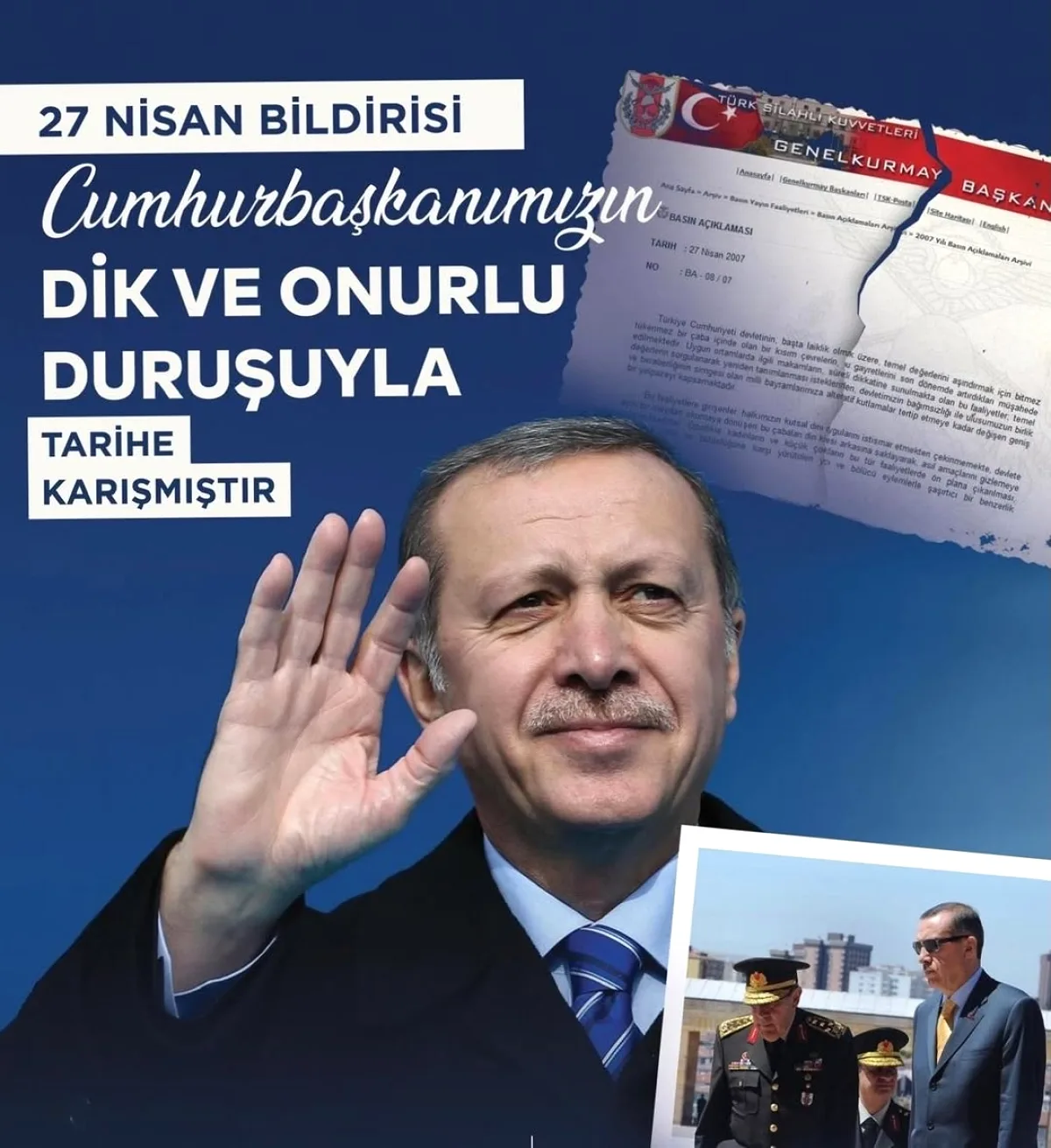 Kestel Belediye Başkanı'ndan 27 Nisan E-Muhtırası Değerlendirmesi Kestel Belediye Başkanı'ndan 27 Nisan E-Muhtırası Değerlendirmesi