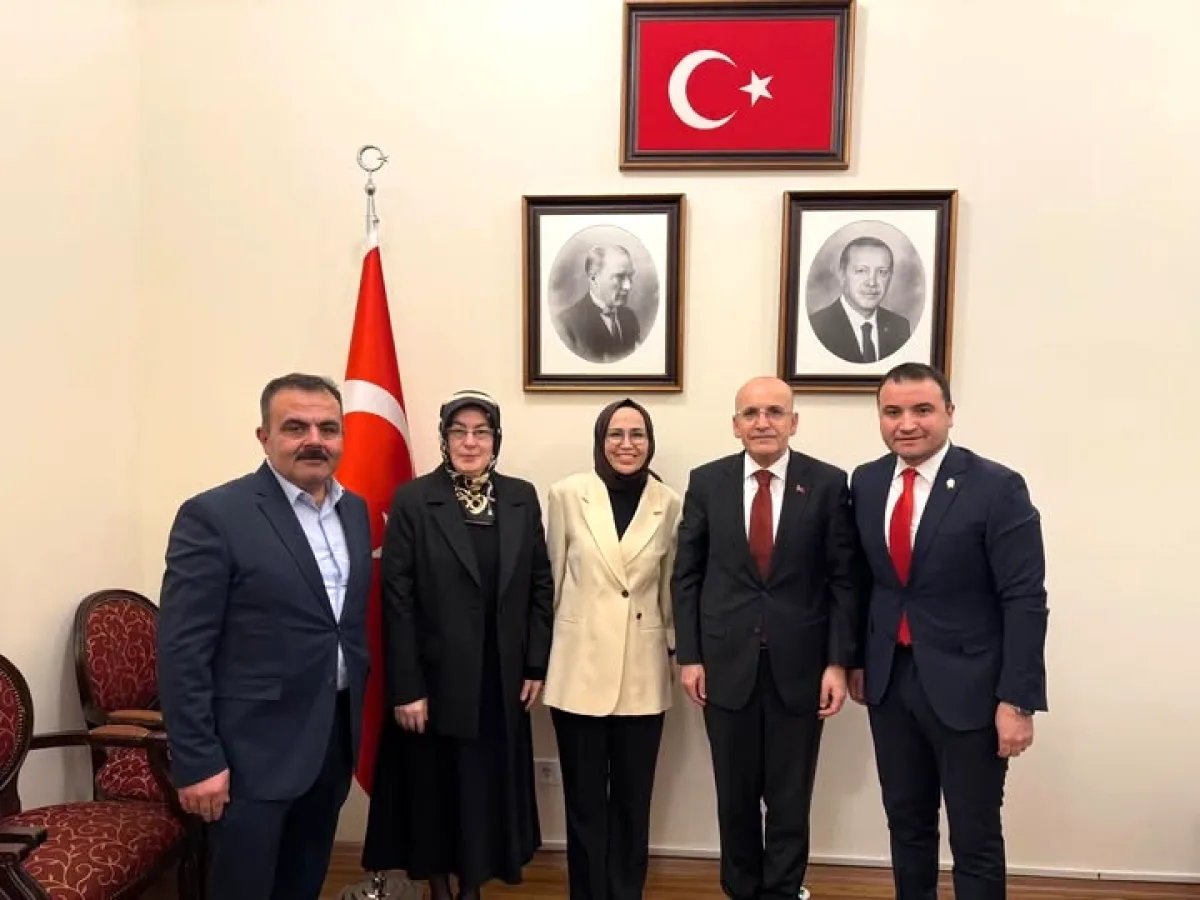 Ankara Sanayi Esnafı Bakan Şimşek ile TBMM'de Bir Araya Geldi Ankara Sanayi Esnafı Bakan Şimşek ile TBMM'de Bir Araya Geldi