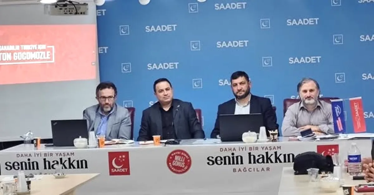 Bağcılar'da Saadet Partisi Yönetim Kurulu Toplandı Bağcılar'da Saadet Partisi Yönetim Kurulu Toplandı