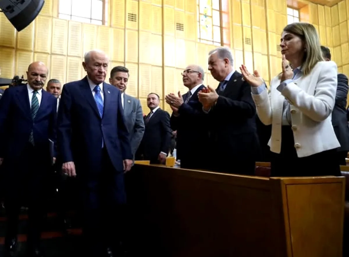 MHP Genel Başkanı Bahçeli'den TBMM'de Önemli Grup Toplantısı MHP Genel Başkanı Bahçeli'den TBMM'de Önemli Grup Toplantısı