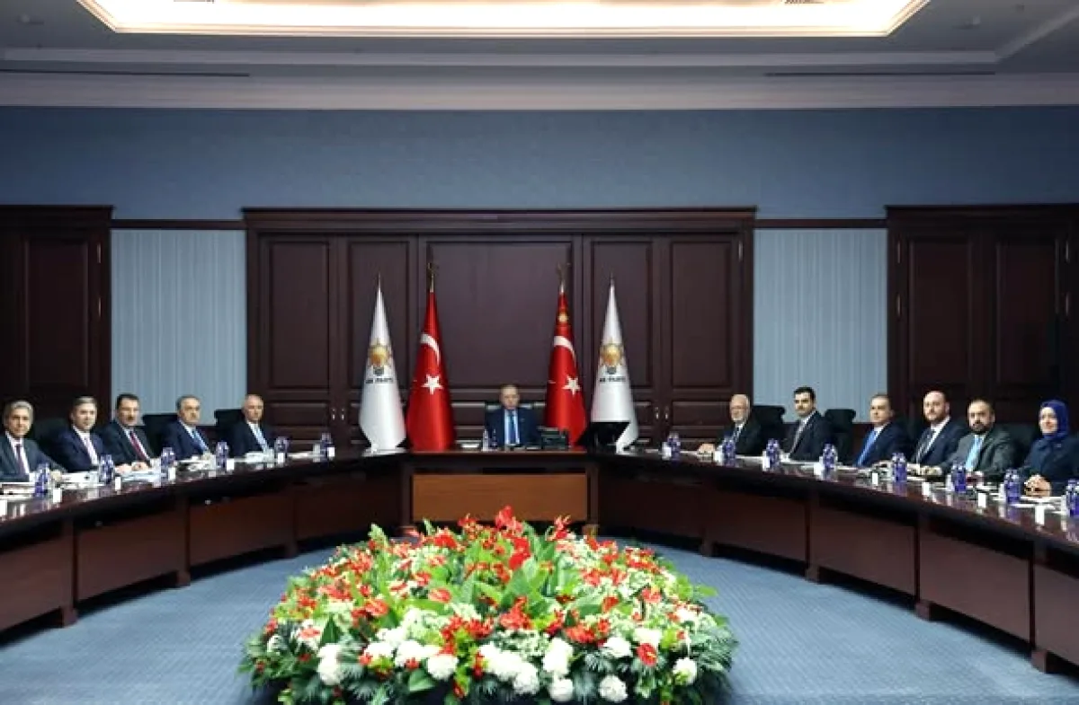 Erdoğan Başkanlığında AK Parti MYK Toplantısı Gerçekleşti Erdoğan Başkanlığında AK Parti MYK Toplantısı Gerçekleşti