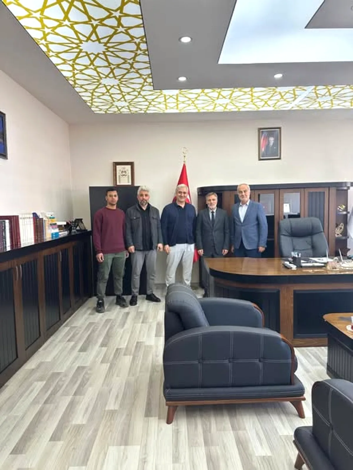 Arnavutköy İlçe Müftüsü'ne Protokol Ziyareti Arnavutköy İlçe Müftüsü'ne Protokol Ziyareti