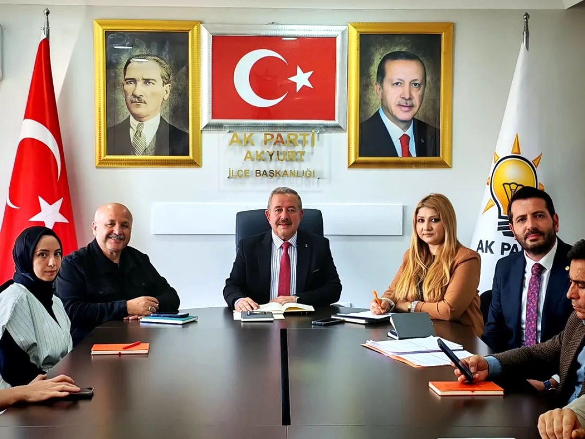 AK Parti Akyurt'ta Haftalık Yürütme Kurulu Toplantısı AK Parti Akyurt'ta Haftalık Yürütme Kurulu Toplantısı