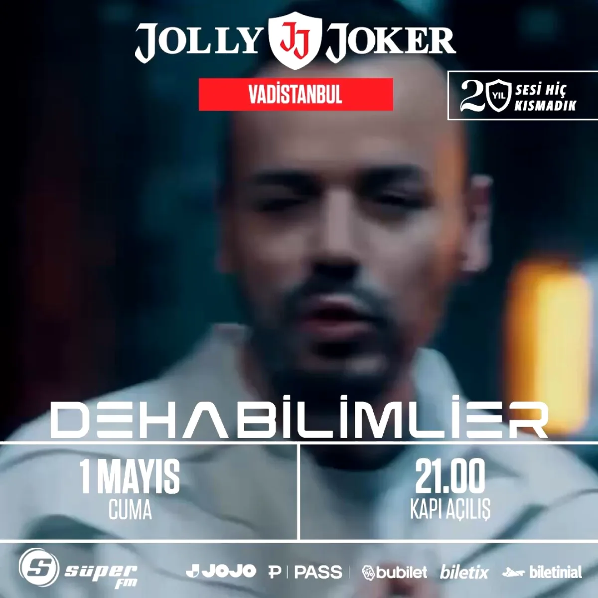 Deha Bilimlier 1 Mayıs Cuma Jolly Joker Vadistanbul'da Sahne Alacak Deha Bilimlier 1 Mayıs Cuma Jolly Joker Vadistanbul'da Sahne Alacak