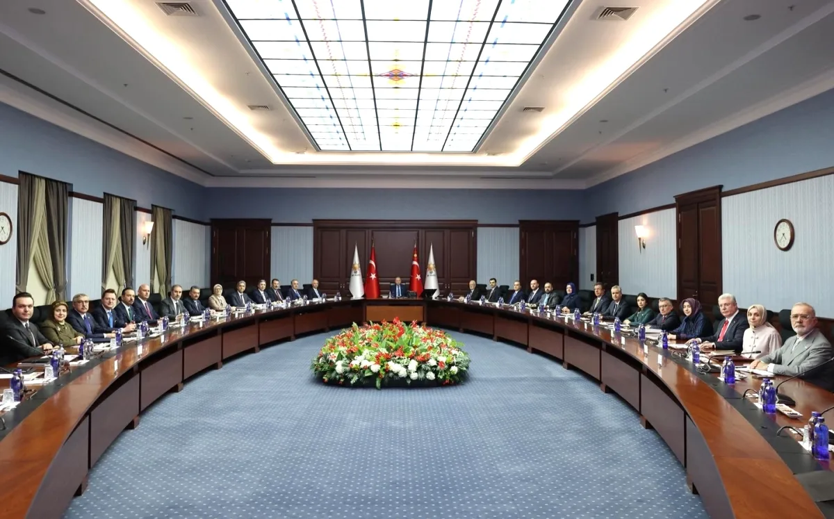 AK Parti MYK, Erdoğan Başkanlığında Toplandı AK Parti MYK, Erdoğan Başkanlığında Toplandı