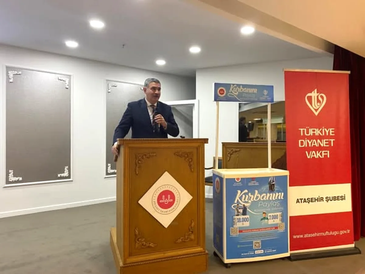 Ataşehir'de 2026 Vekaletle Kurban Organizasyonu Tanıtımı Yapıldı Ataşehir'de 2026 Vekaletle Kurban Organizasyonu Tanıtımı Yapıldı