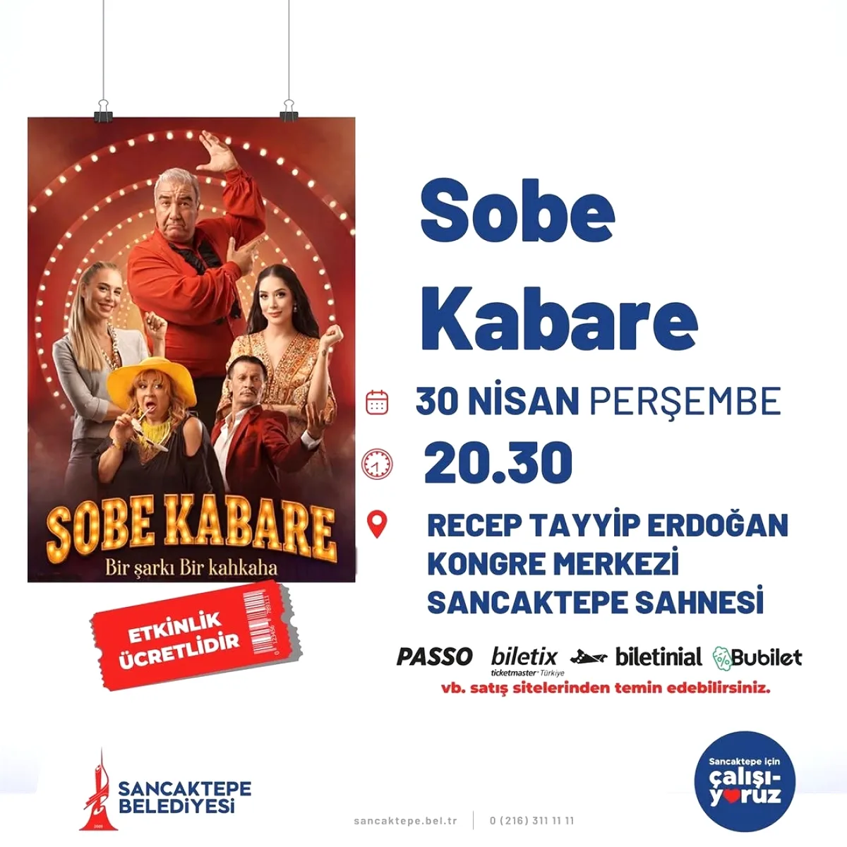 Sancaktepe'de Kabare Keyfi: Sobe Kabare Sahne Alıyor Sancaktepe'de Kabare Keyfi: Sobe Kabare Sahne Alıyor