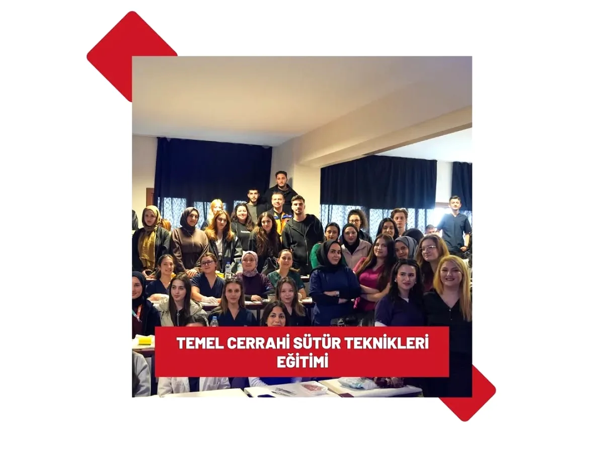 Silivri'de Temel Cerrahi Sütür Eğitimi Düzenlendi Silivri'de Temel Cerrahi Sütür Eğitimi Düzenlendi