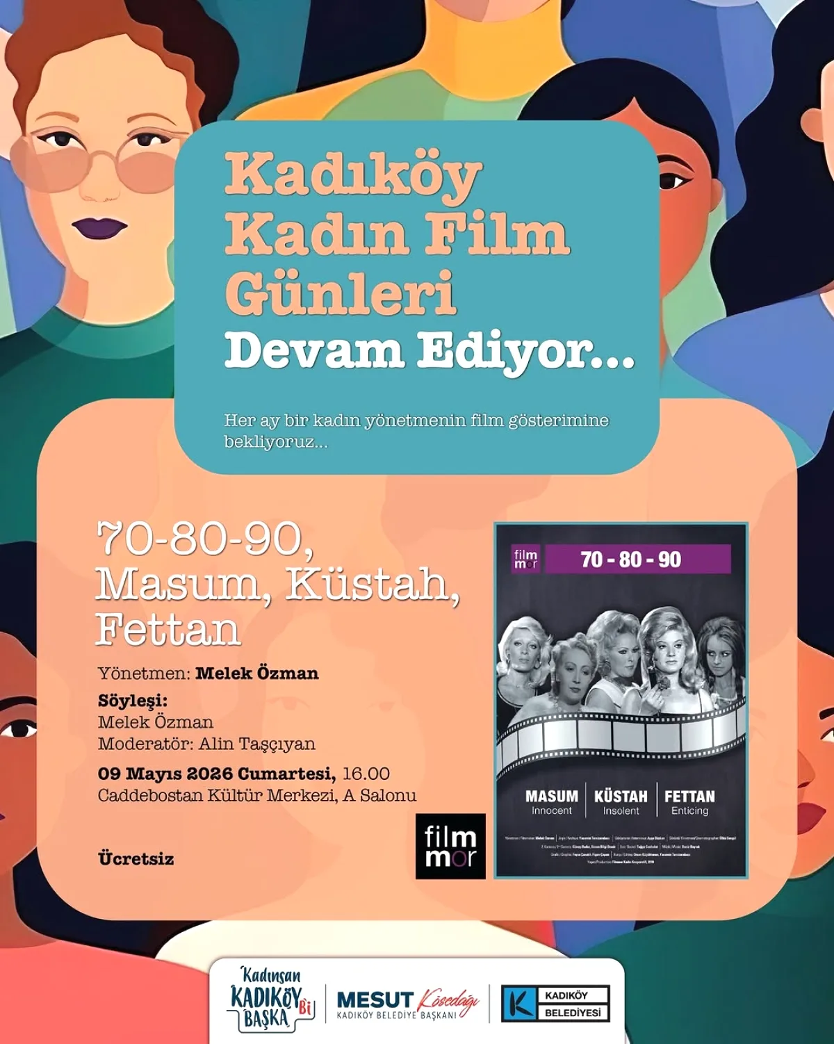 Sinema Tarihinde Kadın Temsilleri: 70'ler, 80'ler, 90'lar Sinema Tarihinde Kadın Temsilleri: 70'ler, 80'ler, 90'lar