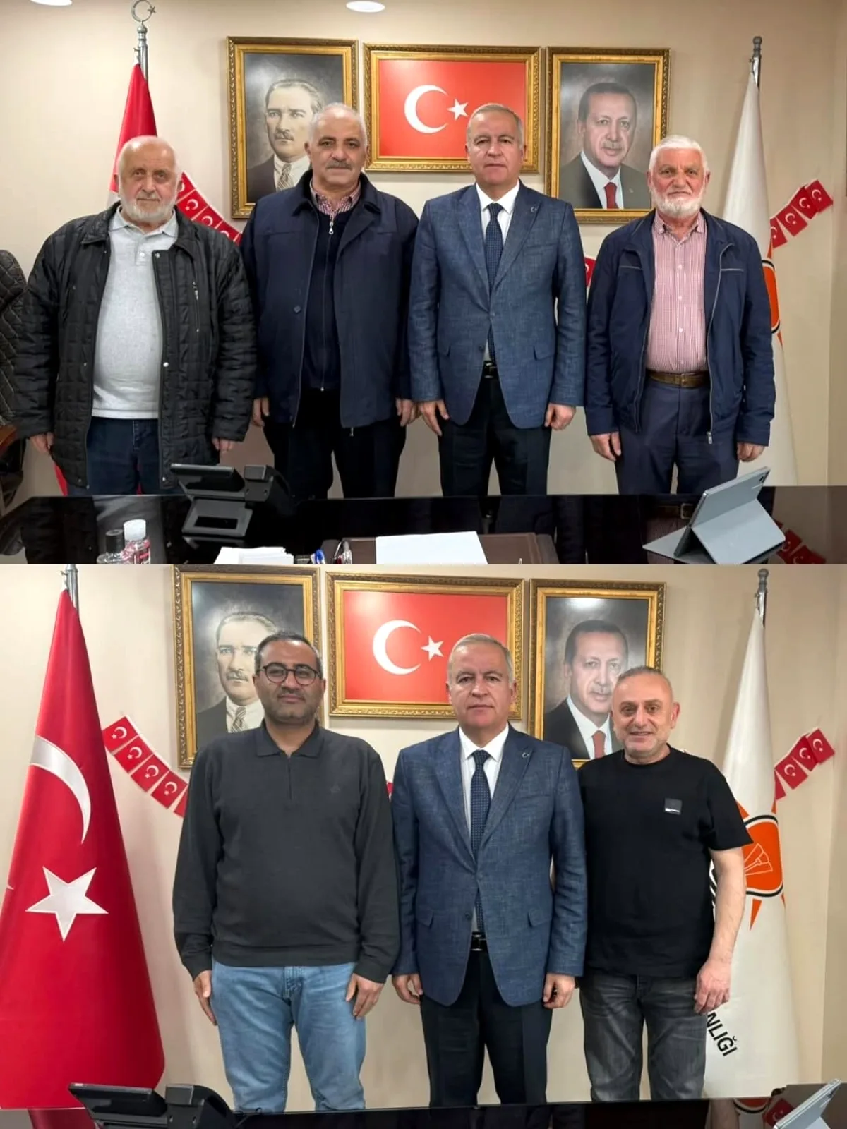 AK Parti Gaziosmanpaşa'ya Üç Önemli Ziyaret AK Parti Gaziosmanpaşa'ya Üç Önemli Ziyaret