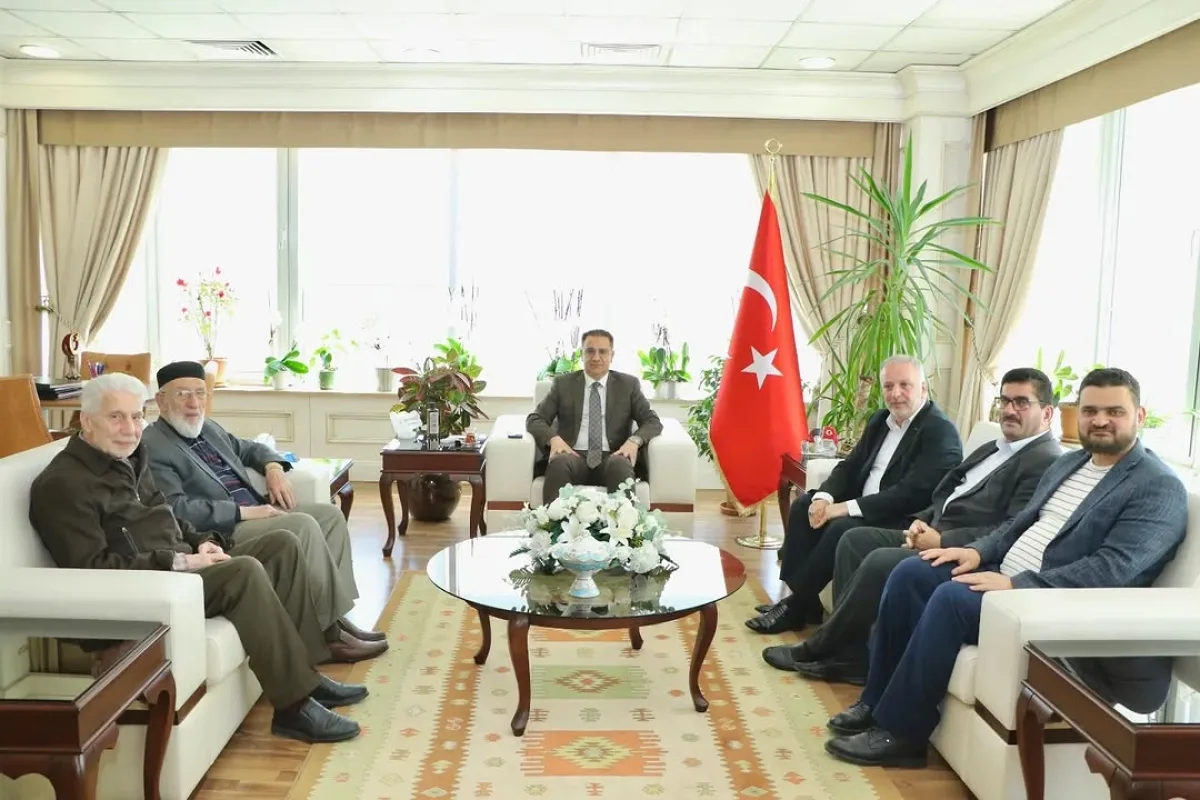 Sancaktepe Kaymakamı Naif Yavuz'a Vakıf Heyetinden Ziyaret Sancaktepe Kaymakamı Naif Yavuz'a Vakıf Heyetinden Ziyaret