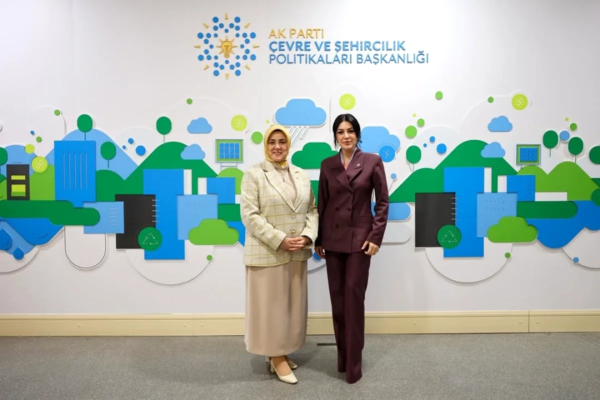 AK Parti'de Kadın Kolları ile Çevre Politikaları İş Birliği Görüşmesi AK Parti'de Kadın Kolları ile Çevre Politikaları İş Birliği Görüşmesi