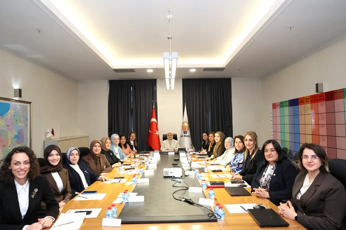AK Parti Kadın Kolları MYK Toplantısı Gerçekleşti AK Parti Kadın Kolları MYK Toplantısı Gerçekleşti