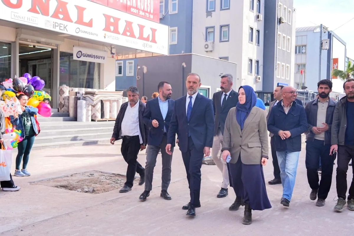 Sancaktepe'de Yayalaştırma Çalışmaları Yerinde İncelendi Sancaktepe'de Yayalaştırma Çalışmaları Yerinde İncelendi
