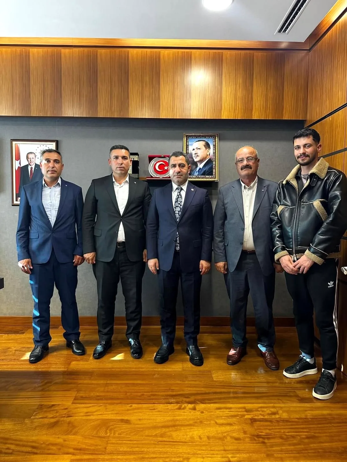 Bozgeyik TBMM'de Yavuzeli Heyetini Ağırladı Bozgeyik TBMM'de Yavuzeli Heyetini Ağırladı