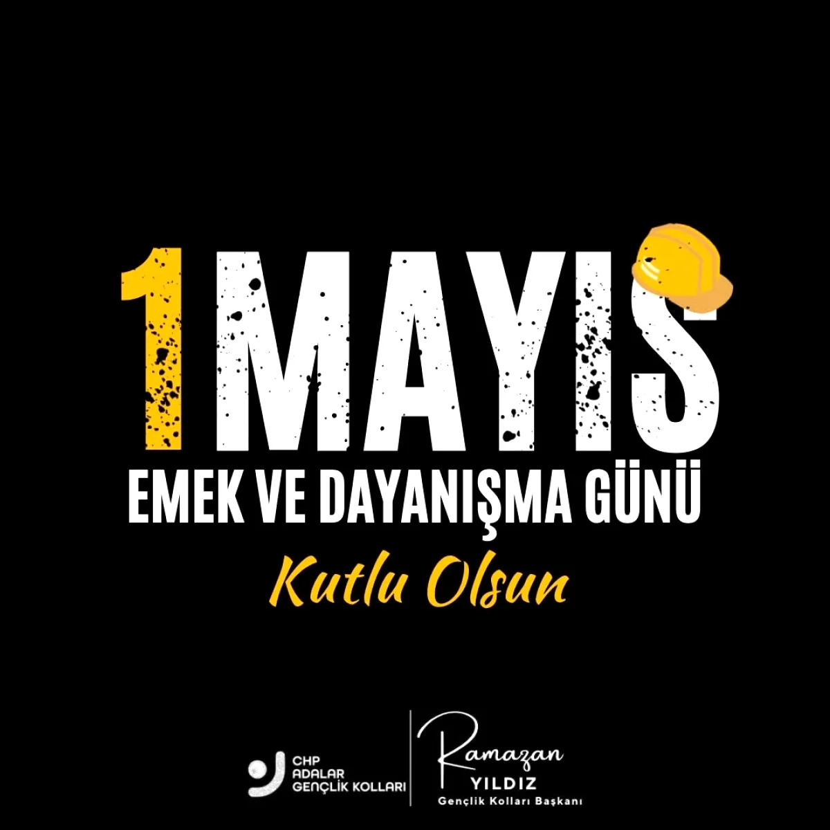 CHP Adalar Gençlik Kolları'ndan 1 Mayıs Mesajı CHP Adalar Gençlik Kolları'ndan 1 Mayıs Mesajı