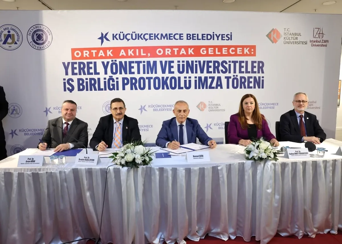 İstanbul Arel ve Küçükçekmece Belediyesi Arasında İş Birliği Protokolü İstanbul Arel ve Küçükçekmece Belediyesi Arasında İş Birliği Protokolü