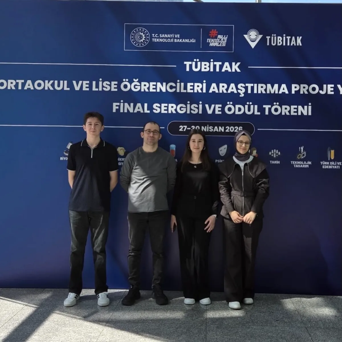 Gönenli Öğrenciler TÜBİTAK Finalinde Teşvik Ödülü Aldı Gönenli Öğrenciler TÜBİTAK Finalinde Teşvik Ödülü Aldı