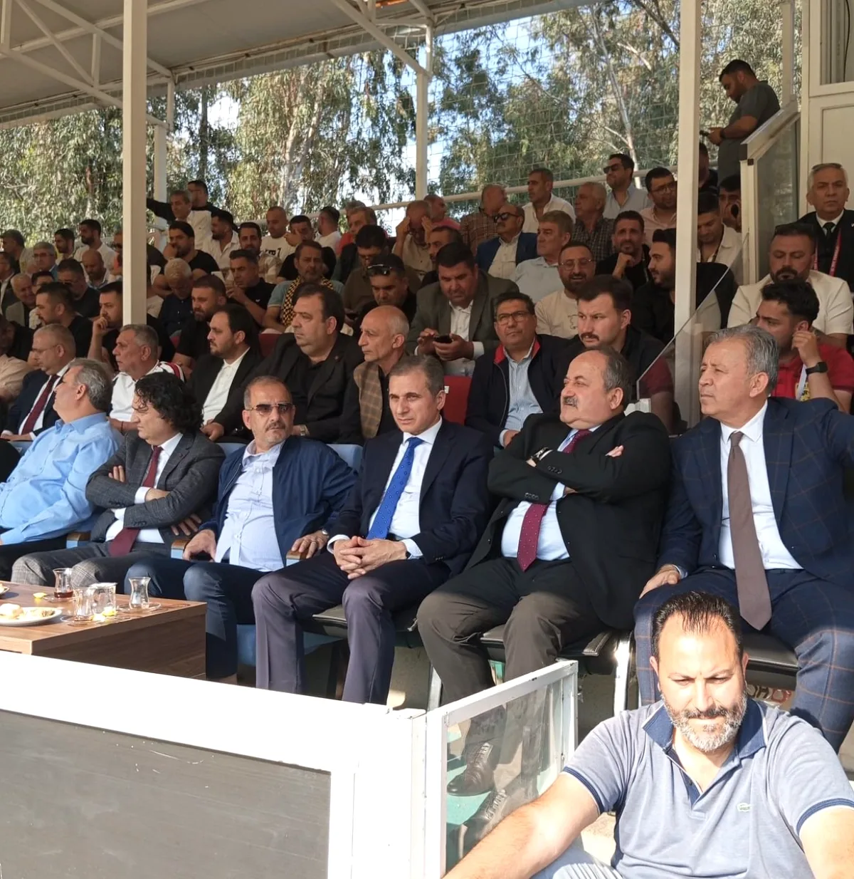 Seyhan Kaymakamı Ekrem İnci, Adana 01 FK maçını izledi Seyhan Kaymakamı Ekrem İnci, Adana 01 FK maçını izledi