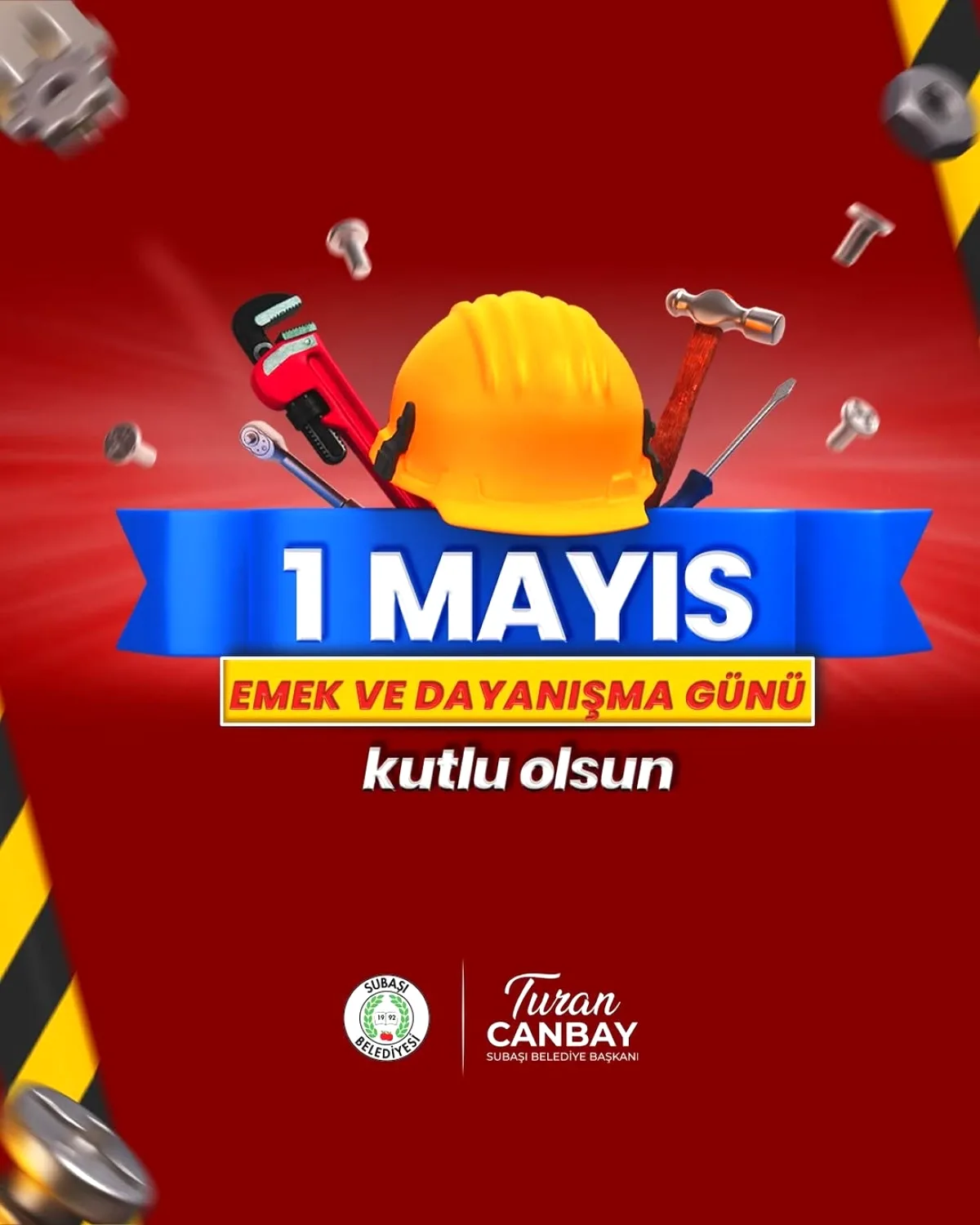 Yalova Subaşı Belediyesi'nden 1 Mayıs Emek ve Dayanışma Günü Mesajı Yalova Subaşı Belediyesi'nden 1 Mayıs Emek ve Dayanışma Günü Mesajı