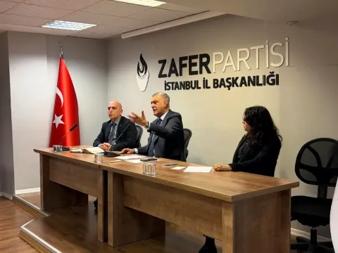 Zafer Partisi İstanbul İl Başkanlığı'nda Nisan Raporları ve Mayıs Planları Görüşüldü