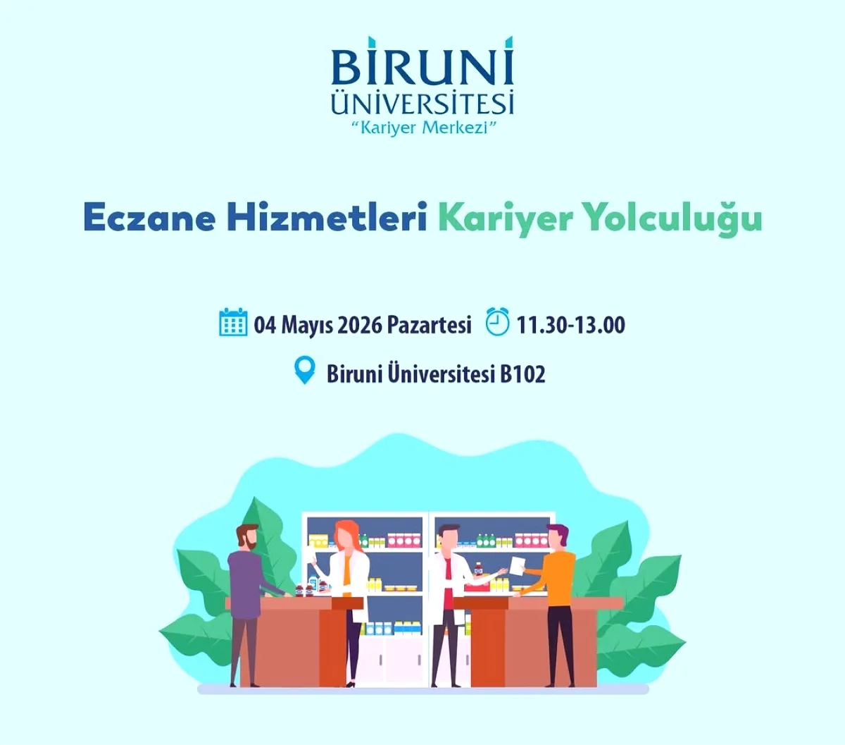 Eczane Hizmetleri Kariyer Yolculuğu: Öğrencilere Sektör Kapıları Açılıyor Eczane Hizmetleri Kariyer Yolculuğu: Öğrencilere Sektör Kapıları Açılıyor