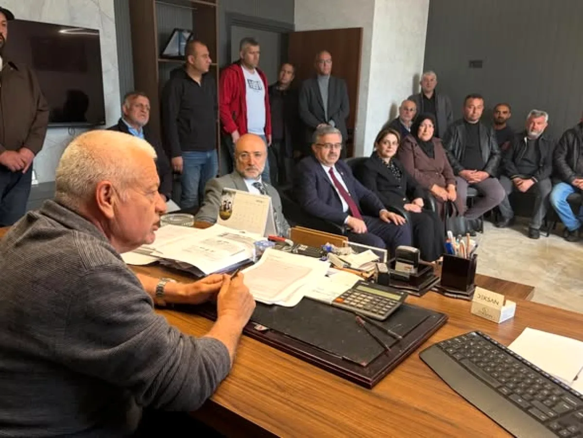 Yurdunuseven Evciler'de Mandıra Tesisini Ziyaret Etti Yurdunuseven Evciler'de Mandıra Tesisini Ziyaret Etti