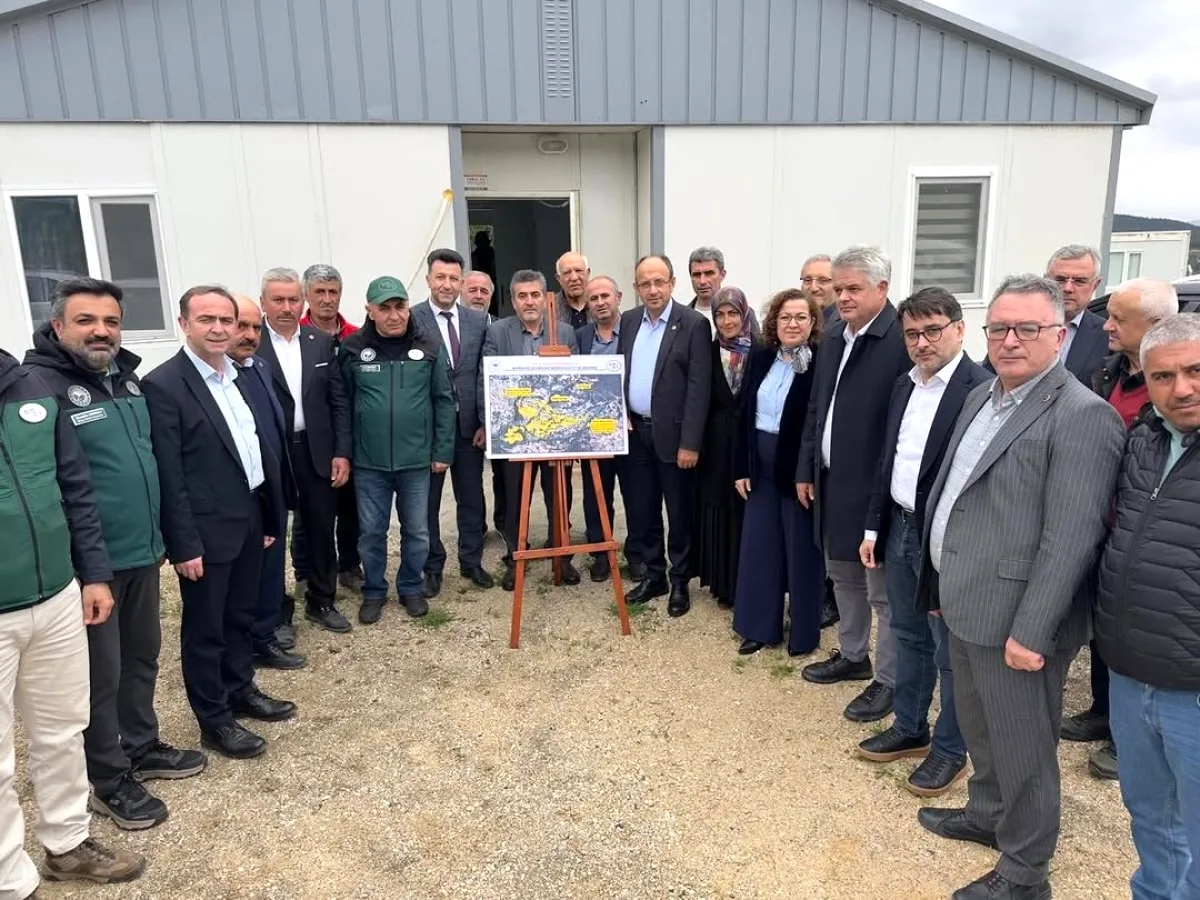 Keles'te 288 Hektar Tarım Arazisi Sulanacak Keles'te 288 Hektar Tarım Arazisi Sulanacak