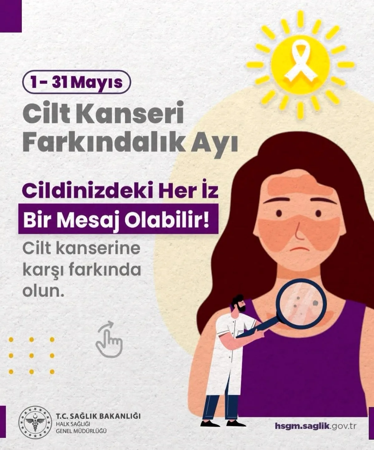 Antalya'dan Cilt Kanseri Uyarısı: Mayıs'ta Güneşe Dikkat Antalya'dan Cilt Kanseri Uyarısı: Mayıs'ta Güneşe Dikkat