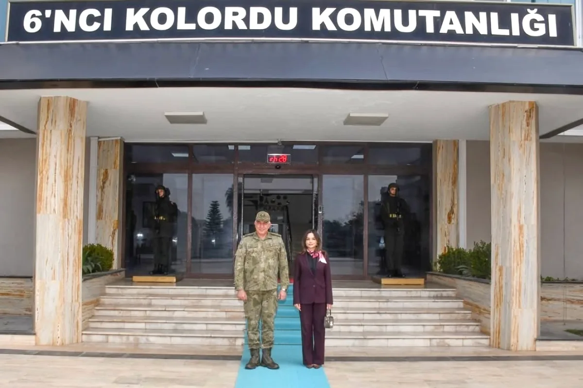 Feke Kaymakamı Yılmaz, 6. Kolordu Komutan Yardımcısı Nas'ı Ziyaret Etti Feke Kaymakamı Yılmaz, 6. Kolordu Komutan Yardımcısı Nas'ı Ziyaret Etti