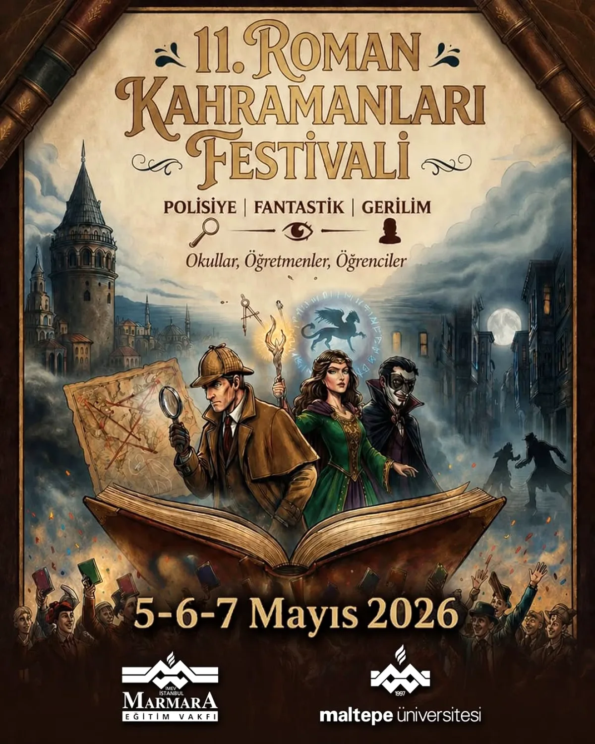 Maltepe'de Ücretsiz Edebiyat Festivali: Polisiye ve Fantastik Romanlar Maltepe'de Ücretsiz Edebiyat Festivali: Polisiye ve Fantastik Romanlar