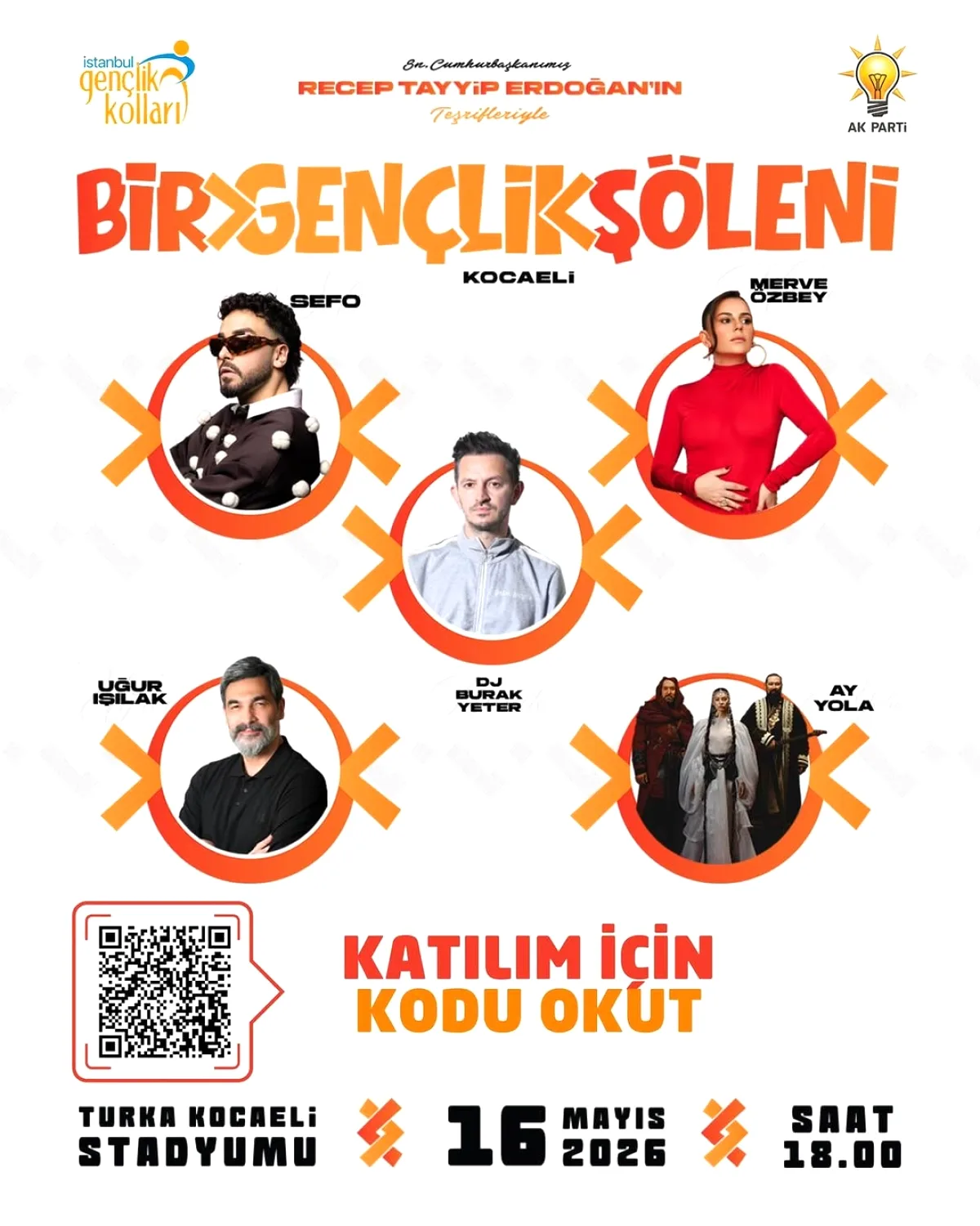 AK Gençlik Avcılar'dan Gençlere Büyük Şölen Daveti AK Gençlik Avcılar'dan Gençlere Büyük Şölen Daveti
