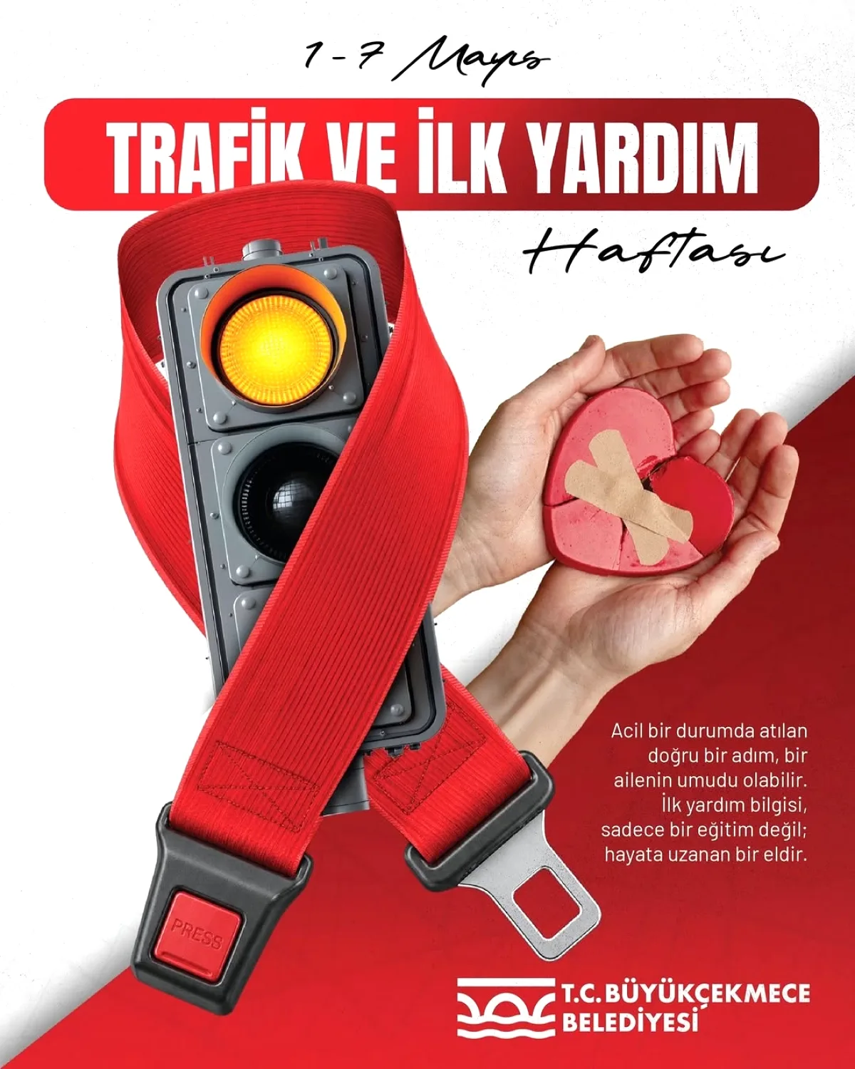 Büyükçekmece'de Trafik ve İlk Yardım Haftası: Bilgi Hayat Kurtarıyor Büyükçekmece'de Trafik ve İlk Yardım Haftası: Bilgi Hayat Kurtarıyor