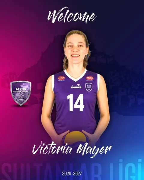 Afyon Belediye Yüntaş, Arjantinli Milli Pasör Victoria Mayer'i Transfer Etti