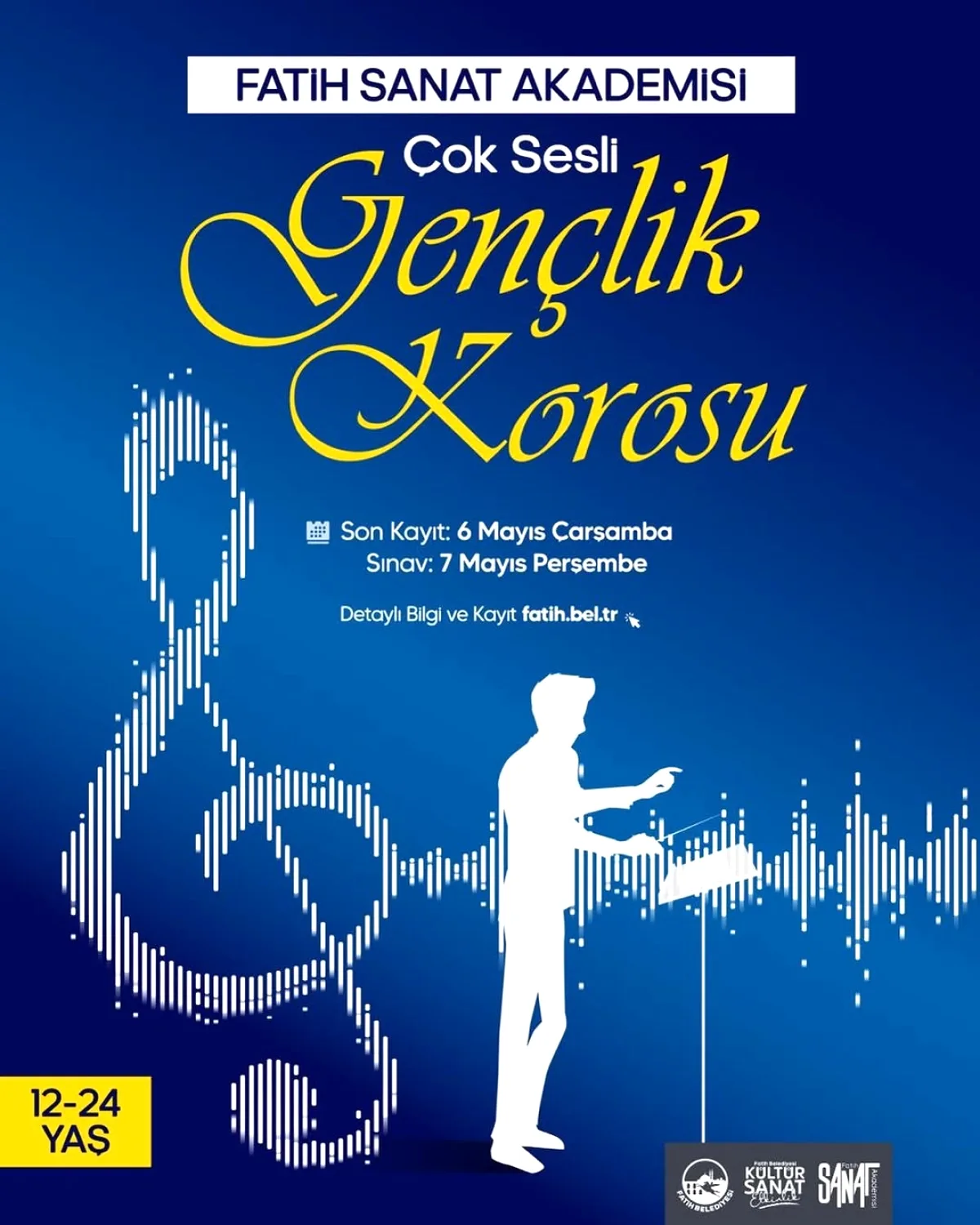Fatih'te Genç Yetenekler Aranıyor: Çok Sesli Koro İçin Son Başvuru 6 Mayıs Fatih'te Genç Yetenekler Aranıyor: Çok Sesli Koro İçin Son Başvuru 6 Mayıs