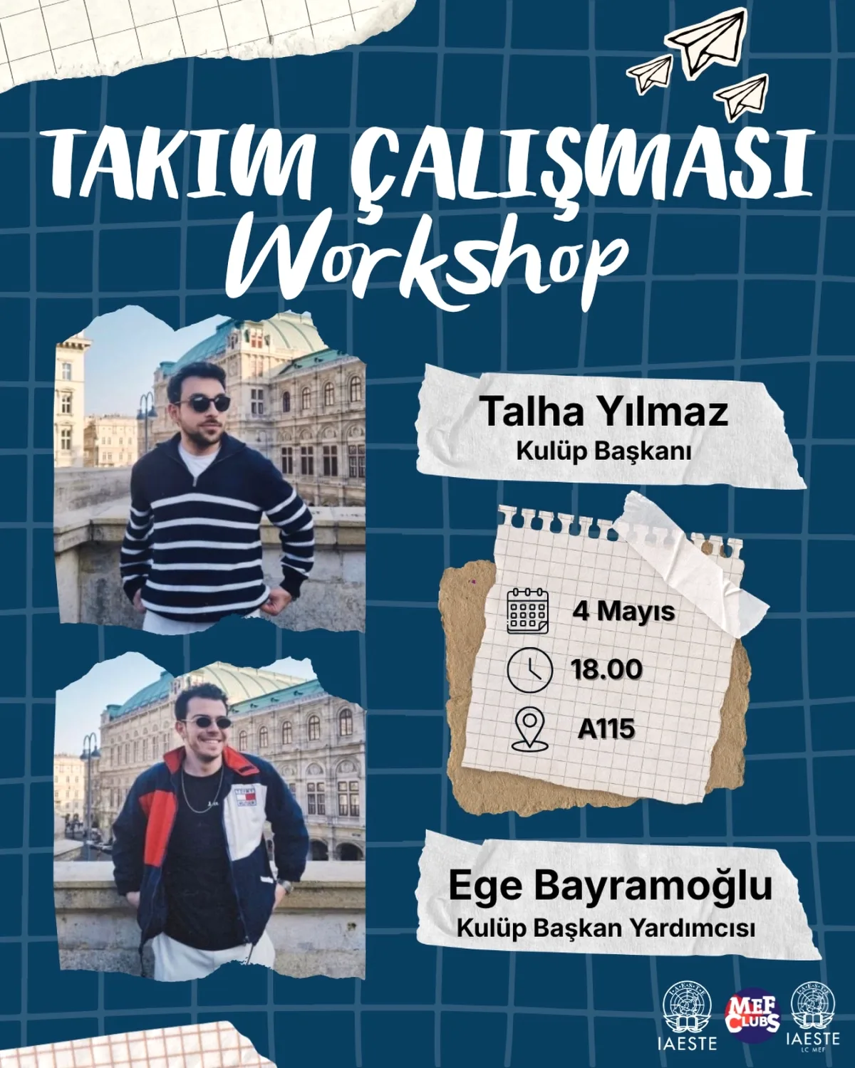 MEF'te Kariyerine Katkı: Takım Çalışması Workshop'u 4 Mayıs'ta MEF'te Kariyerine Katkı: Takım Çalışması Workshop'u 4 Mayıs'ta