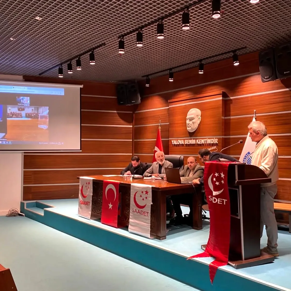 Saadet Partisi Yalova'da Seçim Seferberliği Başlattı Saadet Partisi Yalova'da Seçim Seferberliği Başlattı