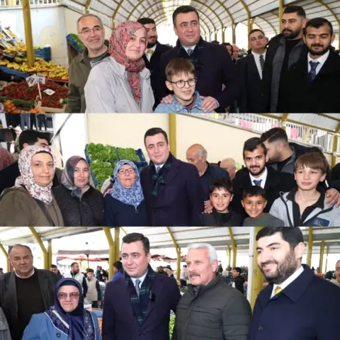 AK Parti'li Gökçek, Etimesgut'ta Esnaf ve Vatandaşlarla Buluştu