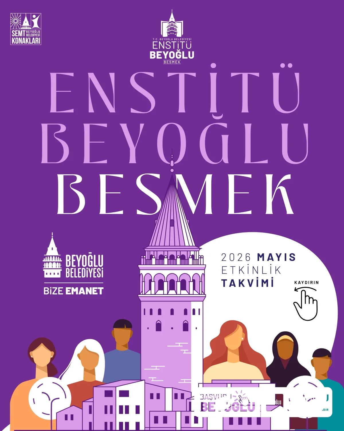 Beyoğlu Belediyesi BESMEK Mayıs 2026 Atölye Dönemi Başvuruları Başladı Beyoğlu Belediyesi BESMEK Mayıs 2026 Atölye Dönemi Başvuruları Başladı