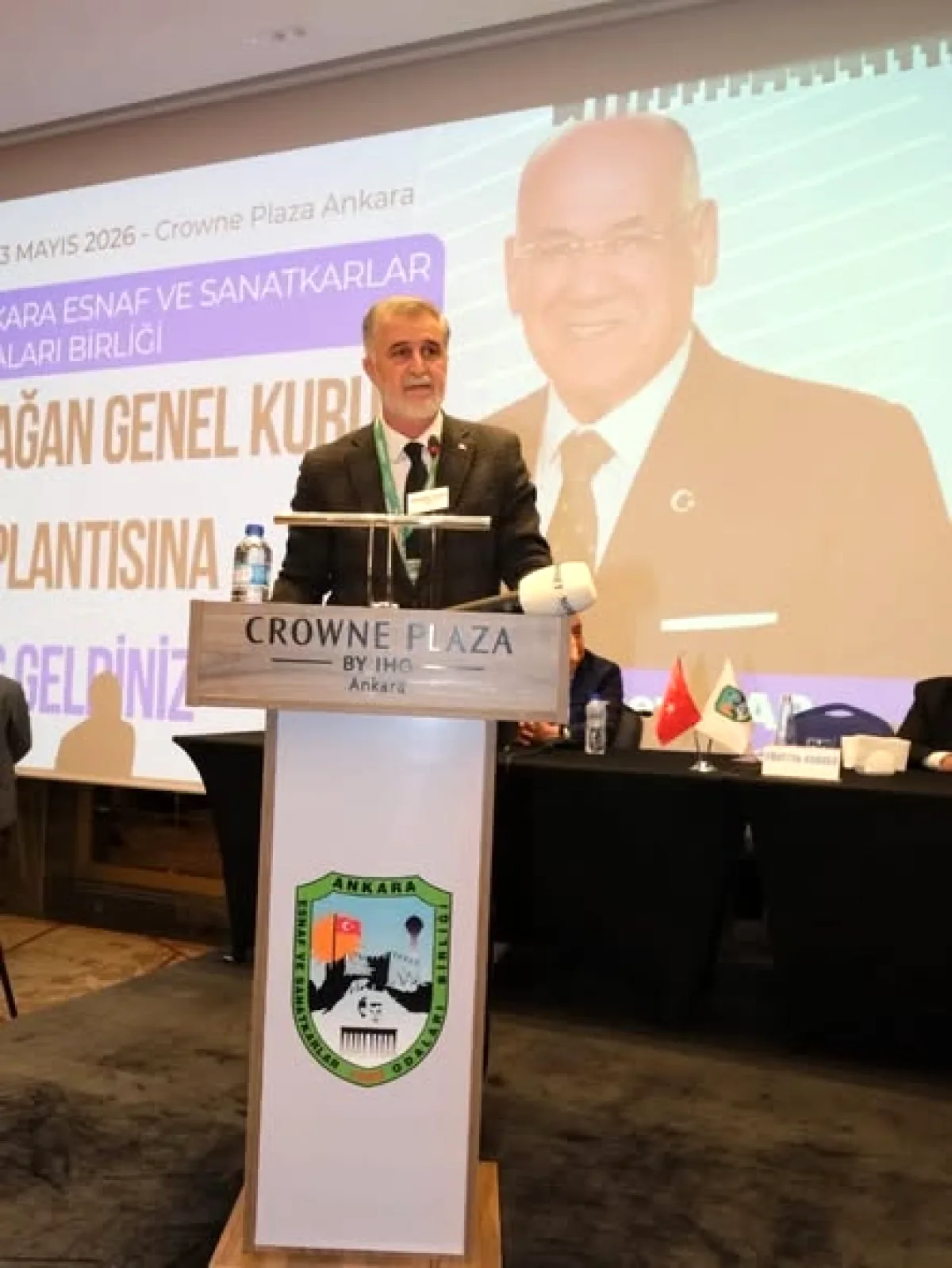 Ankara'da Esnaf Teşkilatında Yeni Dönem: ANKESOB Başkanlığına Hüseyin AR Seçildi Ankara'da Esnaf Teşkilatında Yeni Dönem: ANKESOB Başkanlığına Hüseyin AR Seçildi