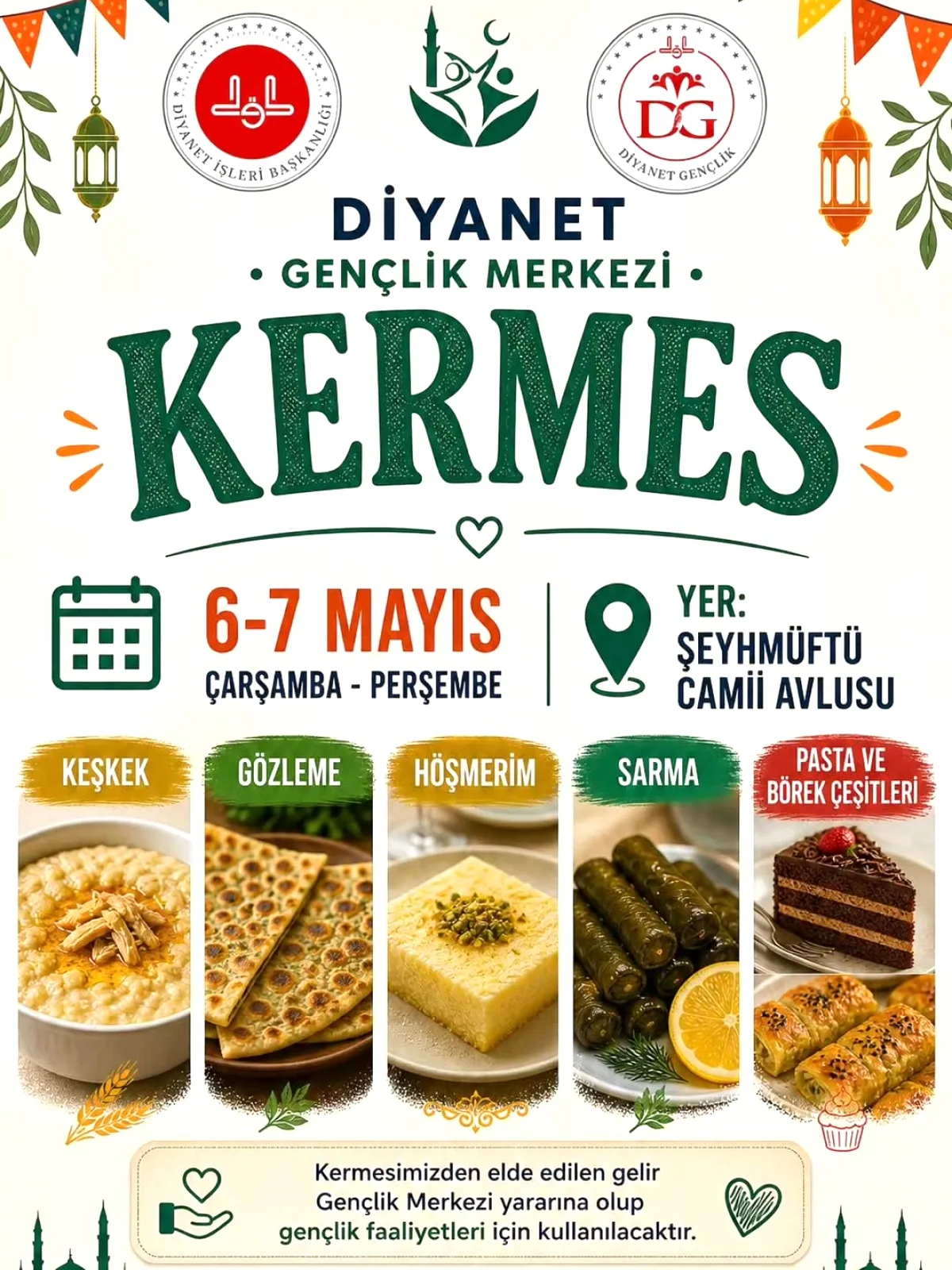 Gençlik Merkezi İçin Kermes Başlıyor Gençlik Merkezi İçin Kermes Başlıyor