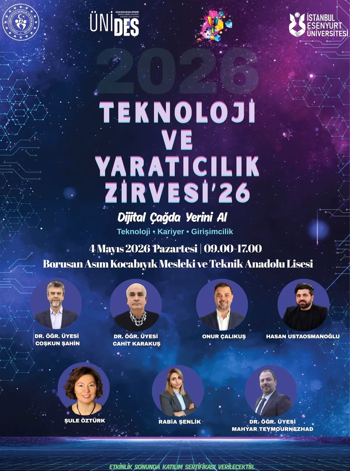 İstanbul Esenyurt Üniversitesi 2026 Teknoloji ve Yaratıcılık Zirvesi'ne Davet Ediyor İstanbul Esenyurt Üniversitesi 2026 Teknoloji ve Yaratıcılık Zirvesi'ne Davet Ediyor