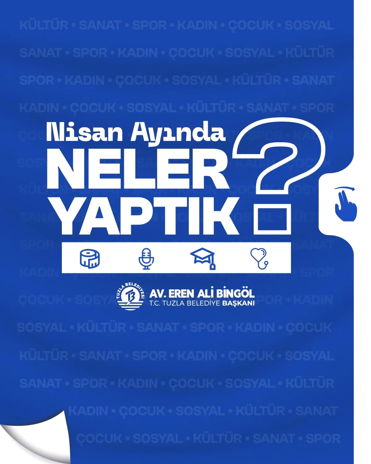 Tuzla Belediyesi Nisan 2026 Faaliyetlerini Açıkladı Tuzla Belediyesi Nisan 2026 Faaliyetlerini Açıkladı