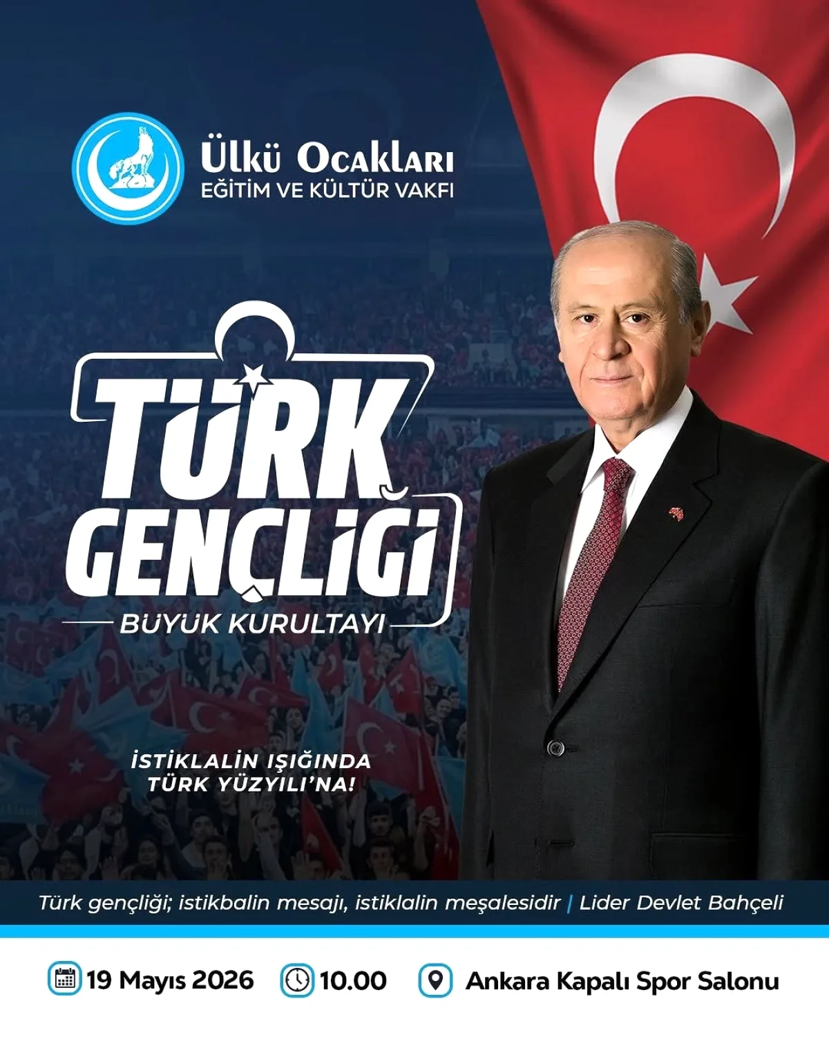 Bahçelievler Ülkü Ocakları'ndan 19 Mayıs Çağrısı Bahçelievler Ülkü Ocakları'ndan 19 Mayıs Çağrısı