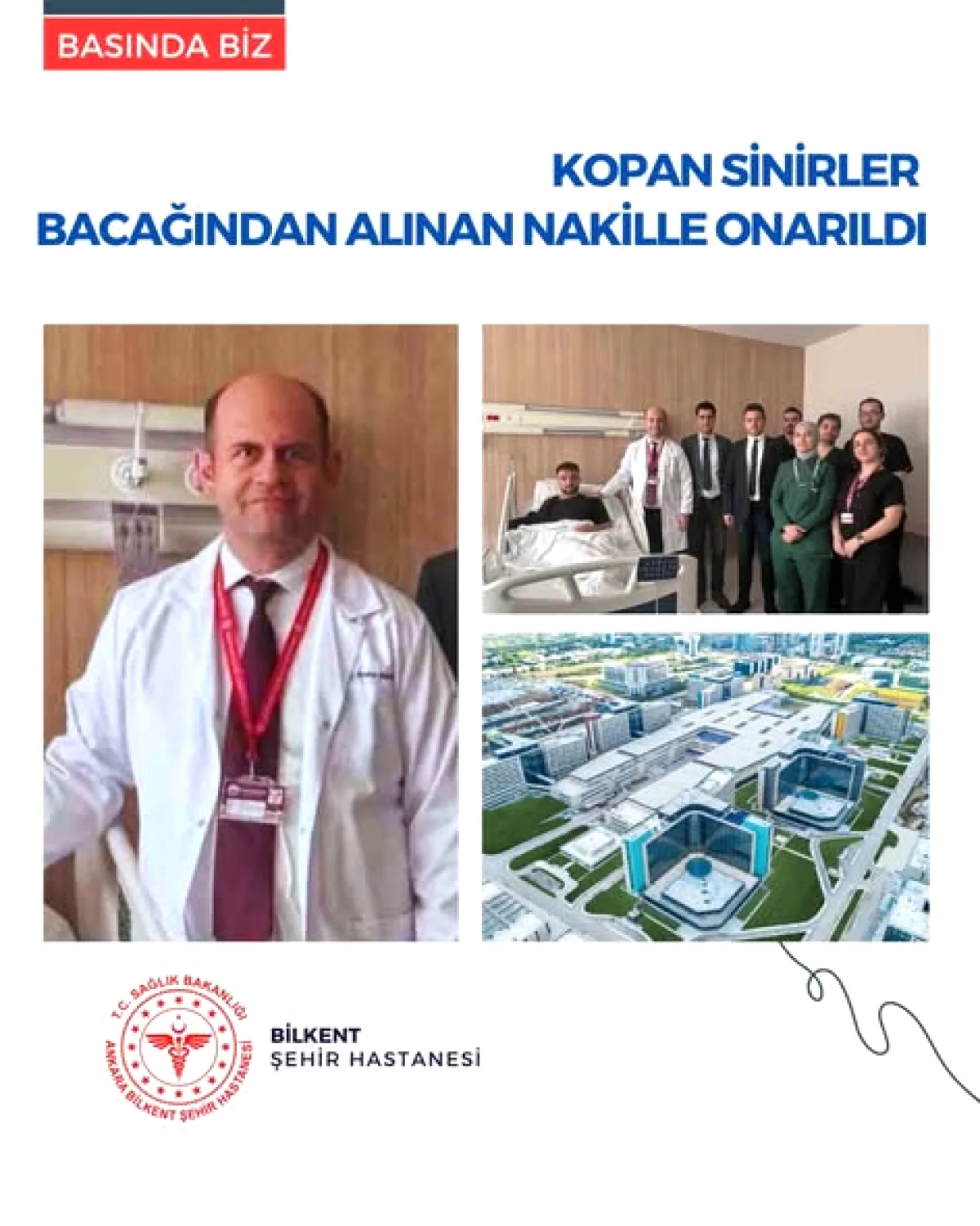 Ankara'da Genç Hasta Sinir Nakliyle İyileşme Mücadelesi Veriyor Ankara'da Genç Hasta Sinir Nakliyle İyileşme Mücadelesi Veriyor