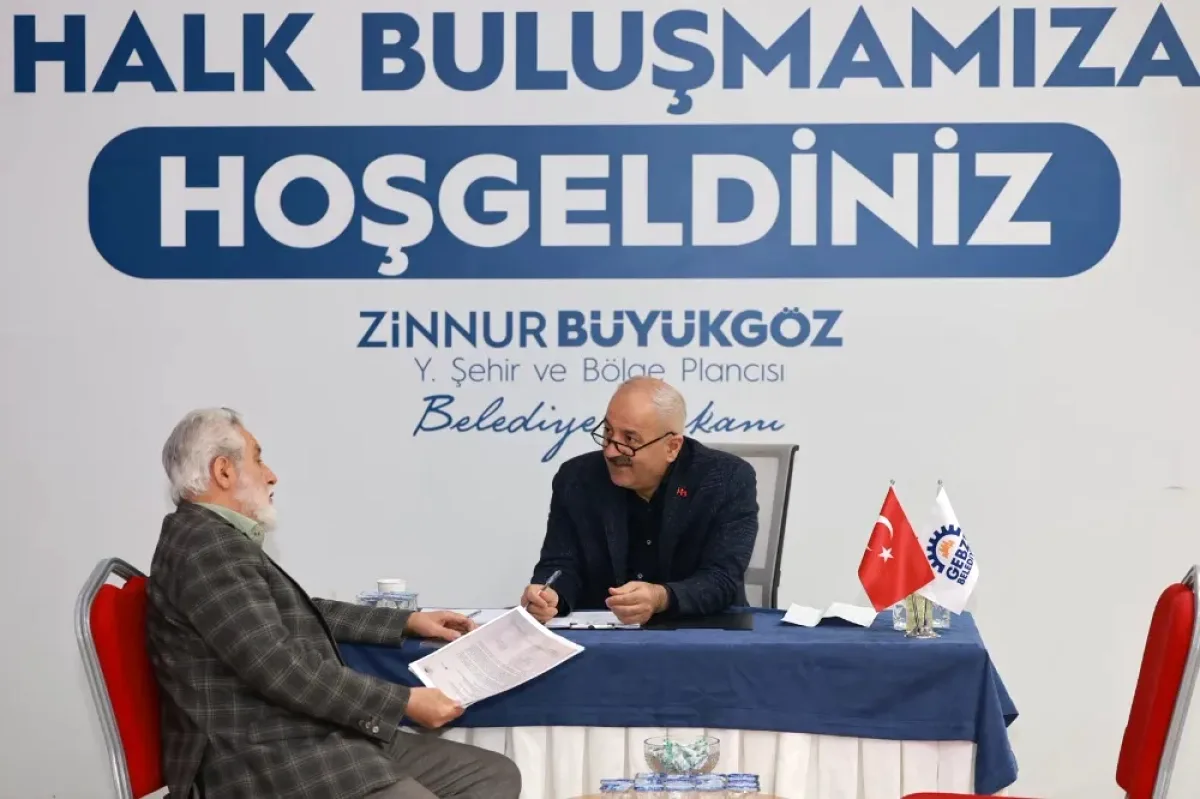 Gebze'de Halkın Sesi Doğrudan Başkan'a Ulaştı Gebze'de Halkın Sesi Doğrudan Başkan'a Ulaştı