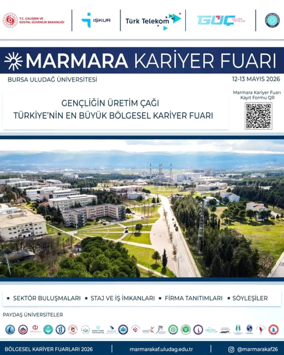 Marmara Kariyer Fuarı: 23 Üniversite Öğrencileri İşverenlerle Buluşuyor Marmara Kariyer Fuarı: 23 Üniversite Öğrencileri İşverenlerle Buluşuyor