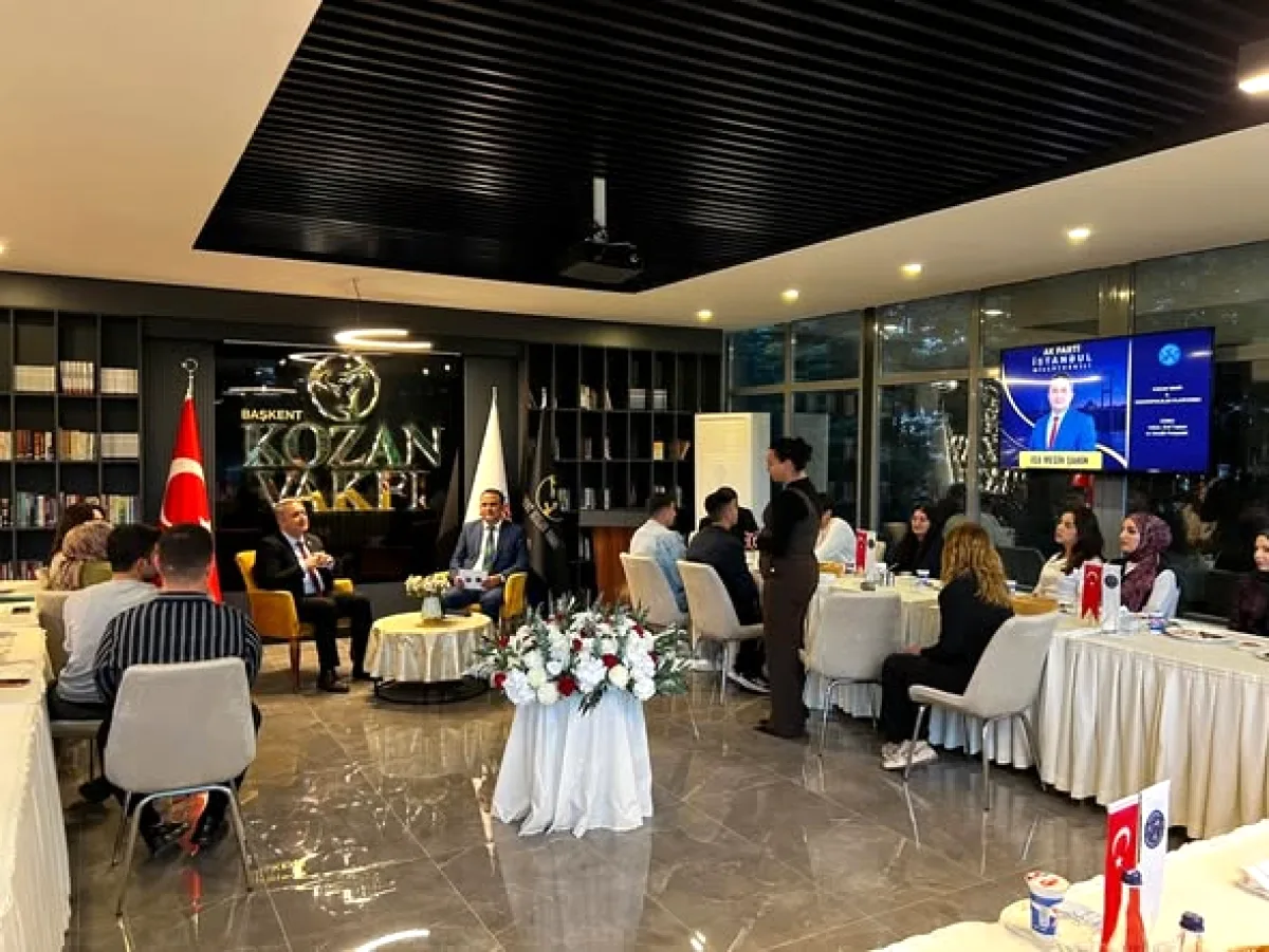 İsa Mesih Şahin Ankara'da Gençlerle Söyleşide Buluştu İsa Mesih Şahin Ankara'da Gençlerle Söyleşide Buluştu