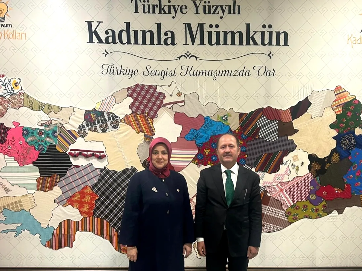 AK Partili Ercan'dan Eski Bakan Yardımcısı Can'a Teşekkür AK Partili Ercan'dan Eski Bakan Yardımcısı Can'a Teşekkür