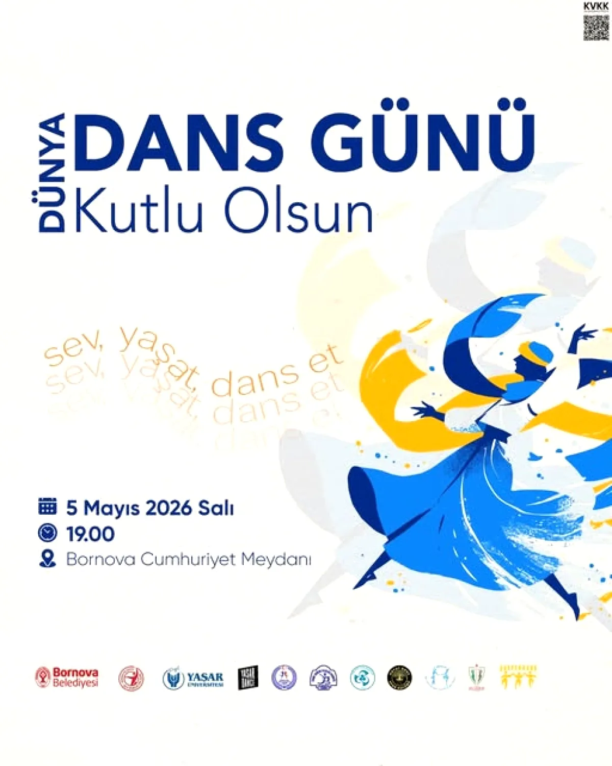 İzmir Bornova'da Dünya Dans Günü Coşkusu İzmir Bornova'da Dünya Dans Günü Coşkusu